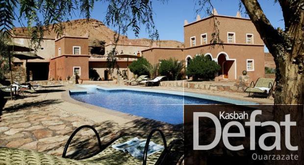 Hotel Defat Kasbah Ait Benhaddou Esterno foto